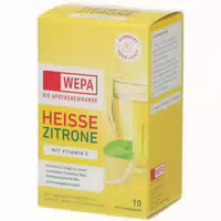 Wepa Heiße Zitrone Vitamin C Pulver