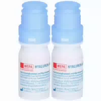 Wepa Hyaluron Augentropfen Doppelpack 2x10 ml