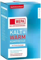 Kalt Warm Kompresse 12 X 29 cm mit Fixierband 1 Stück
