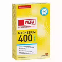 Wepa Magnesium 400 Depot Tabletten 60 St Tabletten