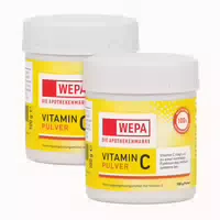 Wepa Vitamin C Pulver Dose Doppelpack 2x100 g