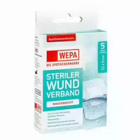 Wepa Wundverband Wasserdicht 7,2x5 Cm Steril