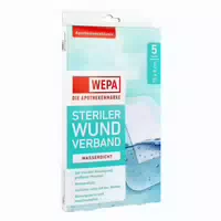 Wepa Steriler Wundverband Wasserdicht 15x8 Cm 5 St Pflaster
