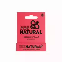 Bee Natural Lip Balm Strawberry Erdbeere 4,2 g