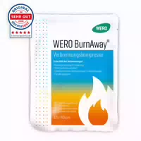 Wero Burnaway Verbrennungskompresse 10 X 10 cm