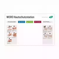 Wero Hautschutzstation für Hautschutz Hautreinigung Hautpflege