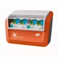 Wero Smart Box Pflasterspender Gefüllt mit Kunterbunt Pflaster