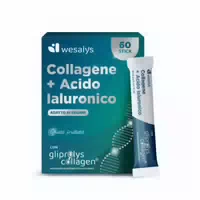 Collagen und Vegane Hyaluronsäure , 60 Flüssige Sticks Hohe Bioverfügbarkeit