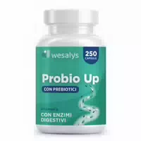 Wesalys Probio Up Milchsäurebakterien, Probiotika und Präbiotika für die Darmflora