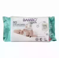 Bambo Nature Baby Wet Wipes Feuchtpflegetü 17x20cm 50 st