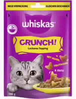 Whiskas Crunch mit Huhn, Truthahn und Ente