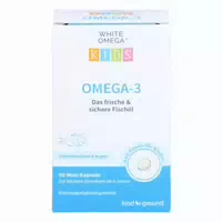 White Omega Kids Algenöl Das Vegane & Sichere Omega 3 90 St Weichkapseln