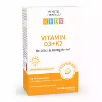 White Omega Kids Vitamin D3k2 Kapseln Für Kinder