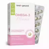 Premium Omega 3 Schwangerschaft Kapseln für Mama & Baby
