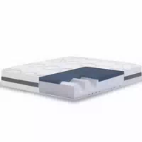 The White Stone Memory Foam Matratze 180x190 cm Höhe 22 cm