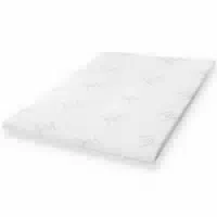 The White Stone Topper 135x190 cm aus Naturlatex, Abnehmbar 5 cm