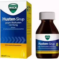 Wick Hustensirup gegen Reizhusten mit Honig 120ml