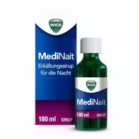 Wick Medinait Erkältungssirup zur Linderung von 6 Erkältungssymptomen