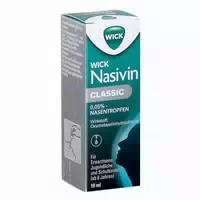 Wick Nasivin Classic 0 05% Nasentropfen