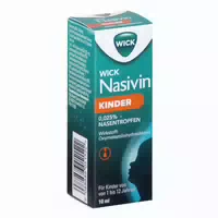 Wick Nasivin Kinder 0,025% Nasentropfen