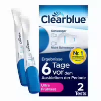 Clearblue Schwangerschaftstest Frühe Erkennung 2 St Test