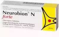 Neurobion N Forte Überzogene Tabletten 20 st Überzogene Tabletten
