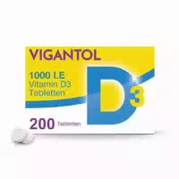 Vigantol 1 000 I E Vitamin D3 200 st Tabletten