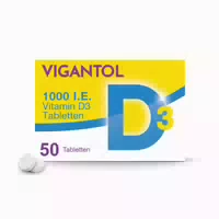 Vigantol 1 000 I E Vitamin D3 50 st
