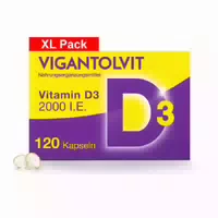 Vigantolvit Vitamin D3 2000 I E 60 st Weichkapseln