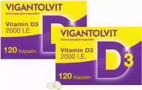 Vitamin D3 2000 I E Vigantolvit Weichkapseln Vegan für ein Aktives Leben²