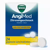 Wick Angimed Zitronengeschmack 5 mg 1 mg Lutschtabletten Jetzt 20% mit dem Code Wick20 Sparen