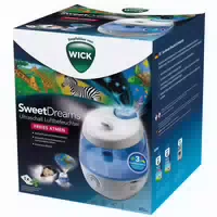Wick Sweetdreams 2 in 1 Ultraschall Luftbefeuchter mit Lichtprojektion