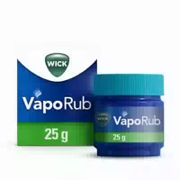 Wick Vaporub Erkältungssalbe, Linderung von 4 Erkältungssymptomen