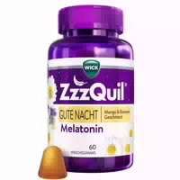 Wick Zzzquil Gute Nacht, Einschlafhilfe mit Melatonin Mango & Banane