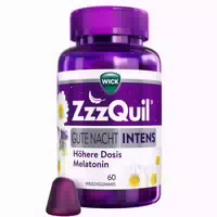 Wick Zzzquil Gute Nacht Intens, Höhere Dosis Melatonin
