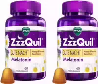 Wick Zzzquil Gute Nacht Mango & Banane 2 X 60 Stück