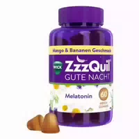 Wick Zzzquil Gute Nacht Melatonin Mango & Bananengeschmack 60 St