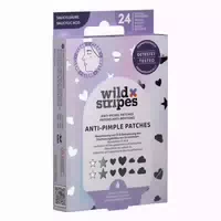 Wild Stripes Anti Pickel Patches Holo Clear
