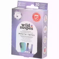 Wild Stripes Mund Tapes Sunset Design 20 Stück