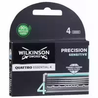 Wilkinson Quattro Essential 4 Klingen Präzision Sensitive 4 Klingen