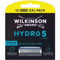 Wilkinson Sword Hydro 5 Ersatzklingen mit Aloe Vera Gel und Flip Trimmer