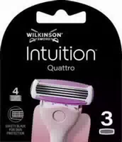 Wilkinson Sword Intuition Quattro Klingen