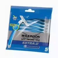 Wilkinson Extra2 Einweg Rasiermesser 2 Klingen 7 Einheiten 5 St