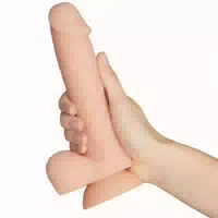 Willie City Willie City Luxe Super Realistischer Silikondildo Mit Saugnapf 20 Cm Beige