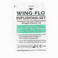 Wing Flo Flügelkanüle 21 g 1 st