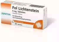 Fol Lichtenstein 5 mg Tabletten 20 st Tabletten