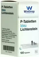 P Tabletten Blau Lichtenstein 100 Stück