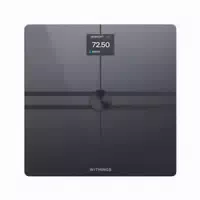 Withings Body Comp Schwarz Smarte Körperwaage Personenwaage Wlan Bluetooth