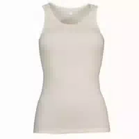 Wobera Angora Damenunterhemd Ohne Arm 40% Angora