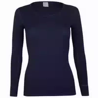 Wobera Angora Damenunterhemd Langer Arm 40% Angora